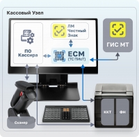 Подключение касс к ТС ПИОТ (Техническое Средство получения Информации о товаре)